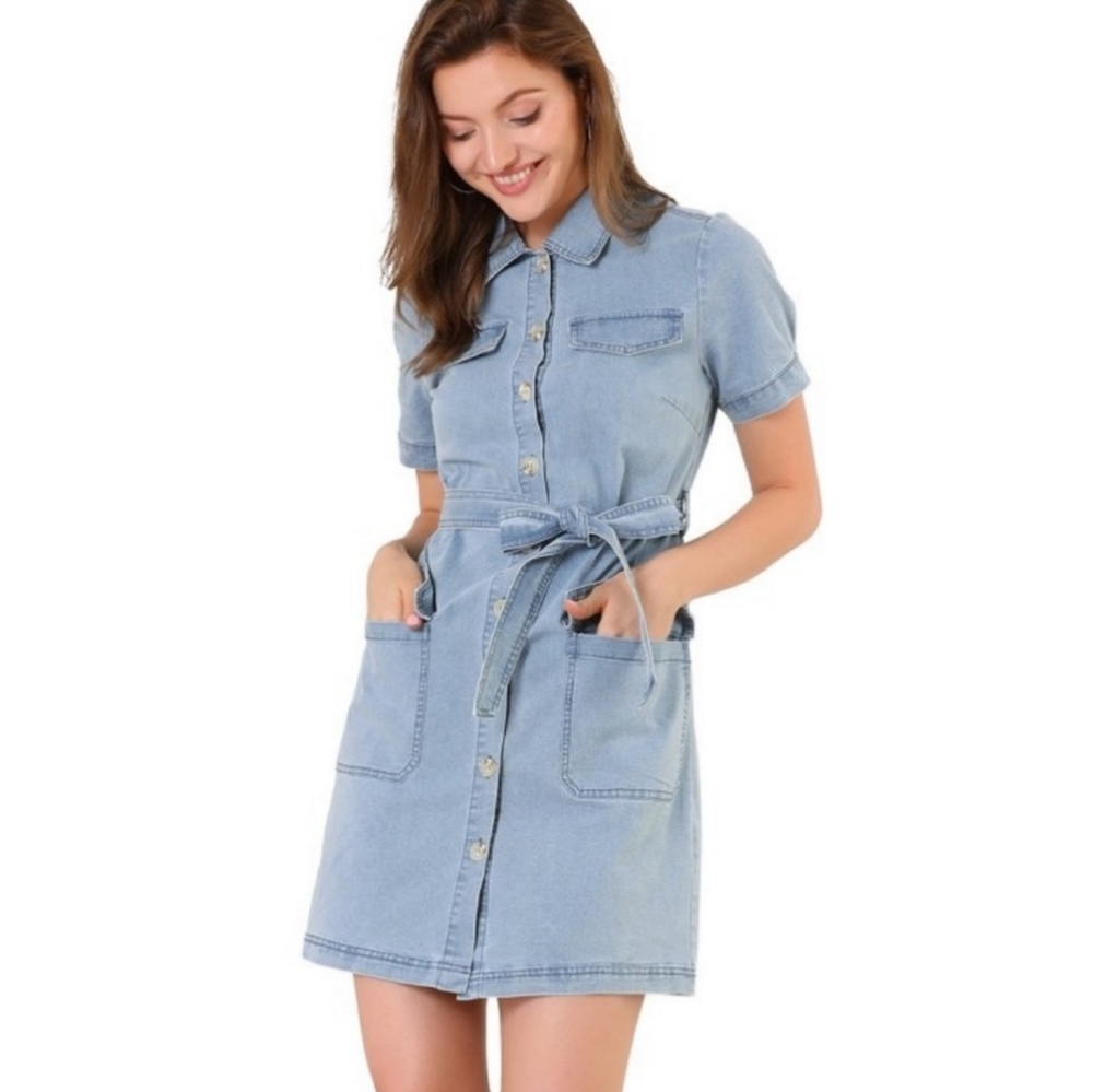 Allegra K denim dress